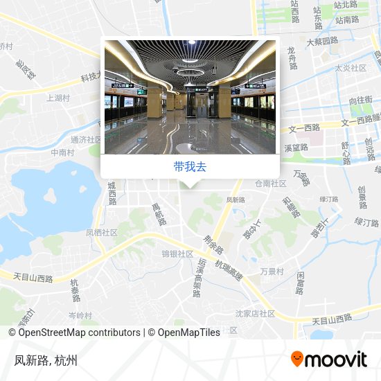 凤新路地图