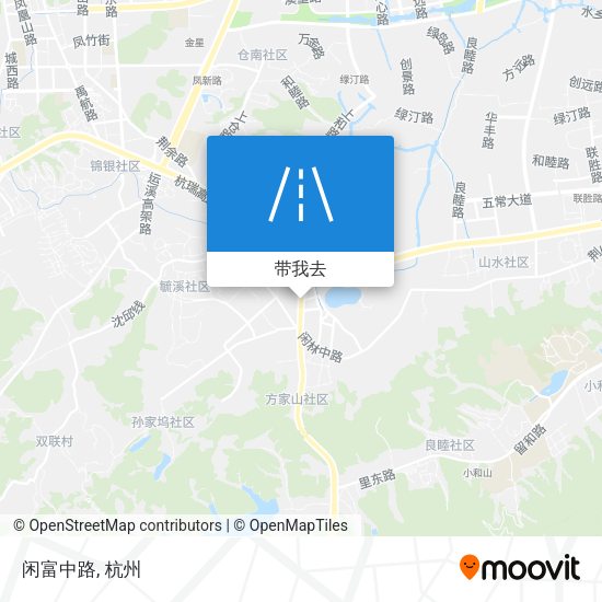 闲富中路地图
