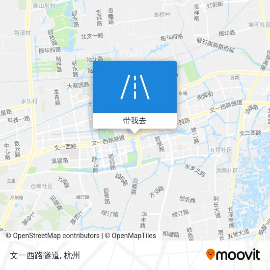 文一西路隧道地图