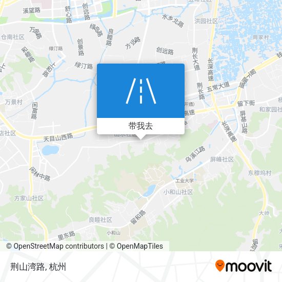 荆山湾路地图