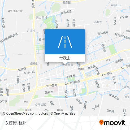 东莲街地图