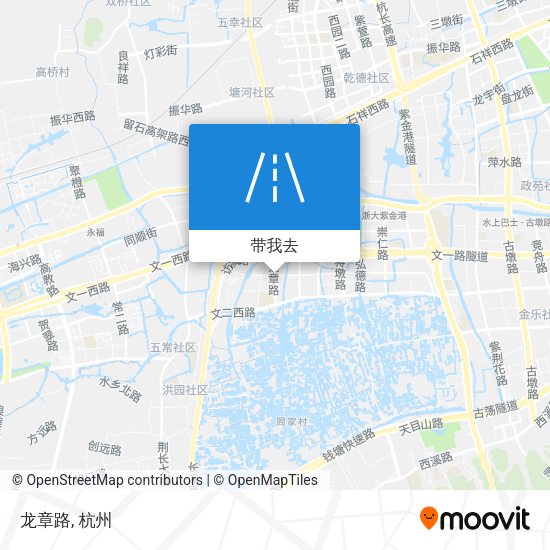 龙章路地图