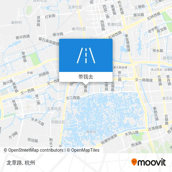 龙章路地图