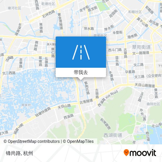 锋尚路地图