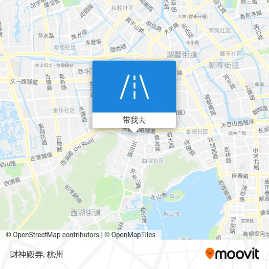 财神殿弄地图