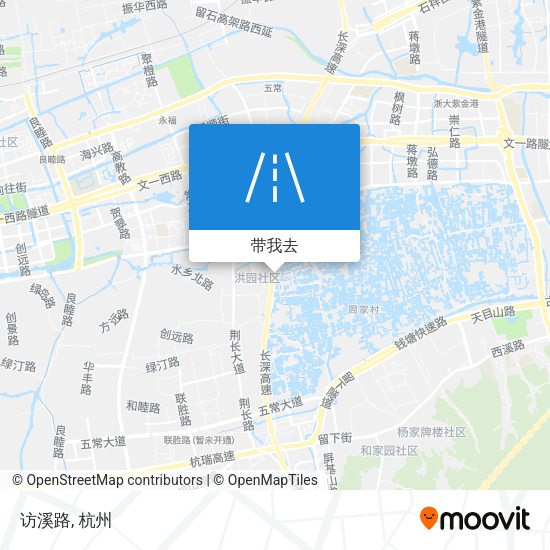 访溪路地图