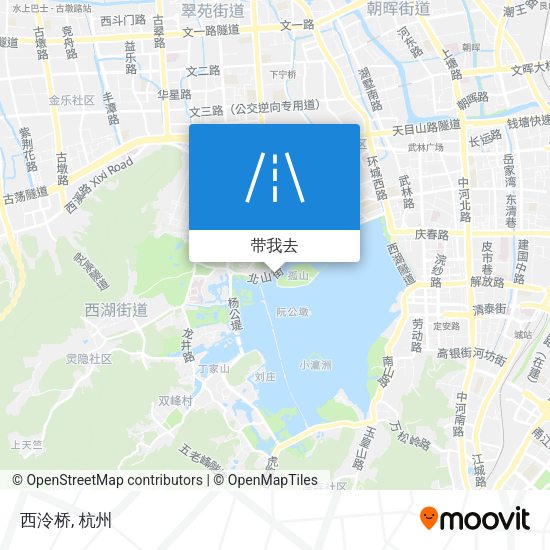 西泠桥地图
