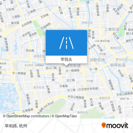 翠柏路地图