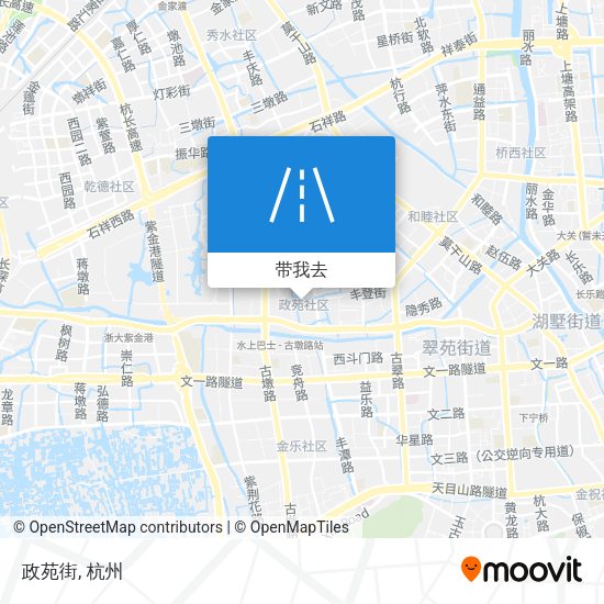 政苑街地图