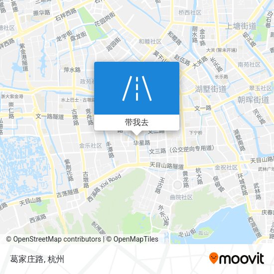葛家庄路地图