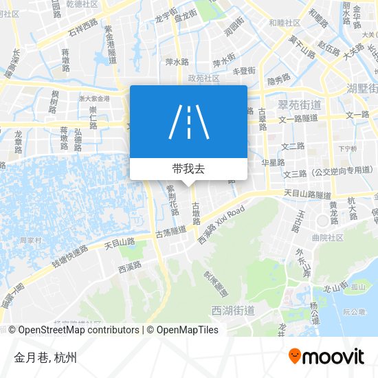 金月巷地图