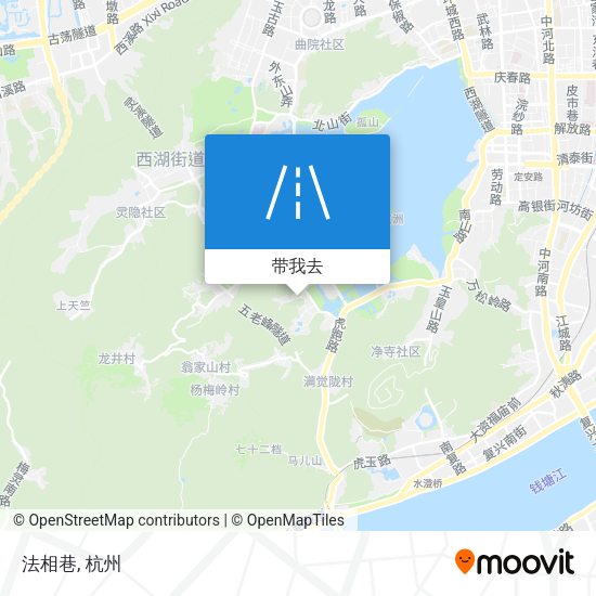 法相巷地图