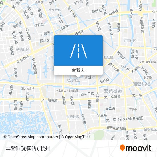 丰登街(沁园路)地图