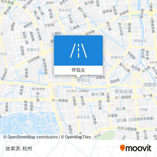 政紫弄地图