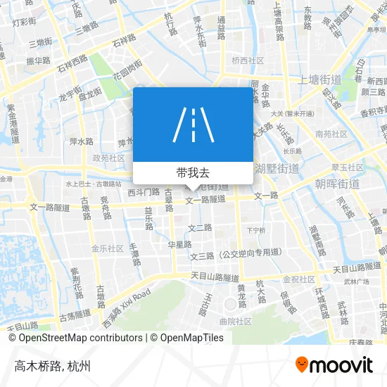 高木桥路地图