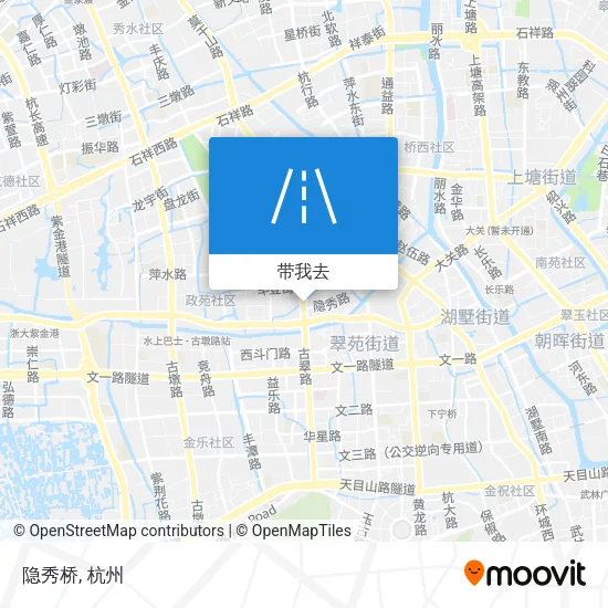 隐秀桥地图