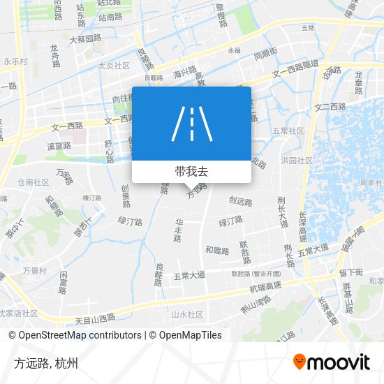 方远路地图