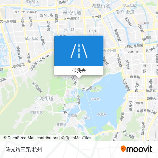 曙光路三弄地图