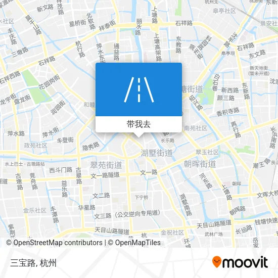 三宝路地图