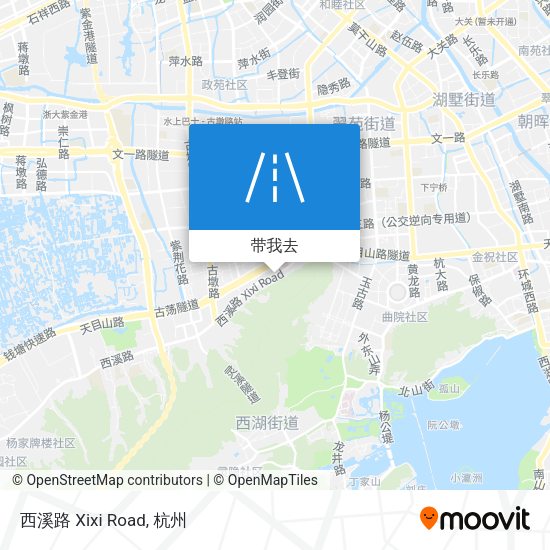 西溪路 Xixi Road地图