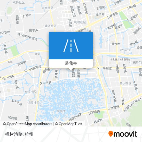 枫树湾路地图