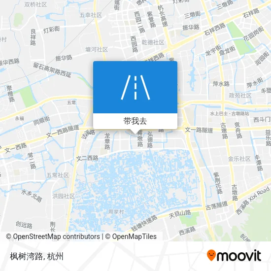 枫树湾路地图