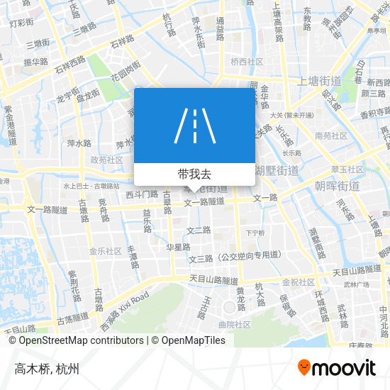 高木桥地图