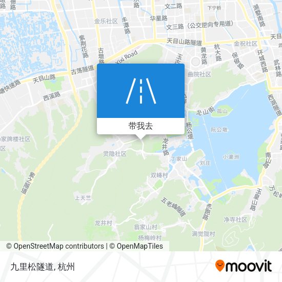 九里松隧道地图