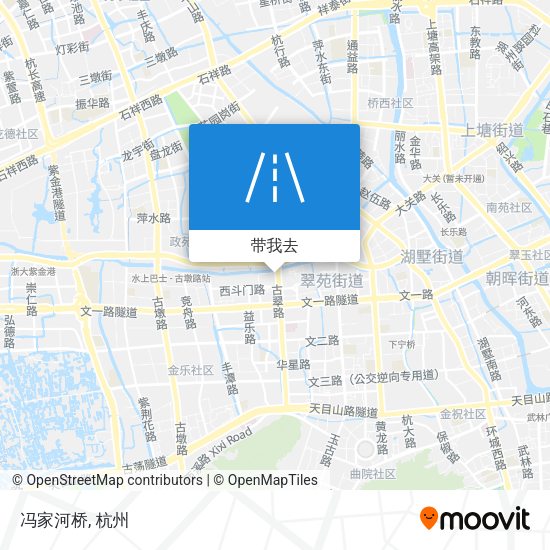 冯家河桥地图