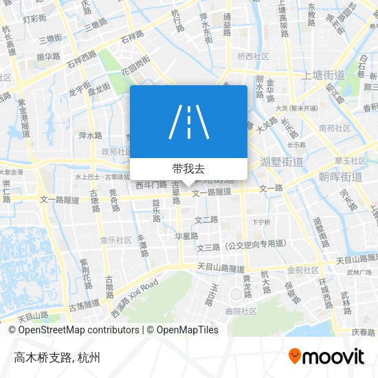 高木桥支路地图