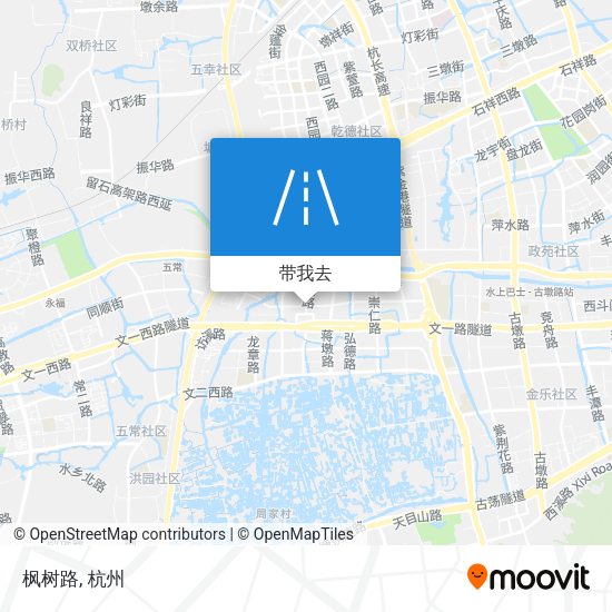 枫树路地图