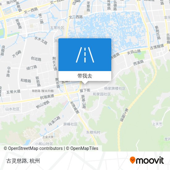 古灵慈路地图