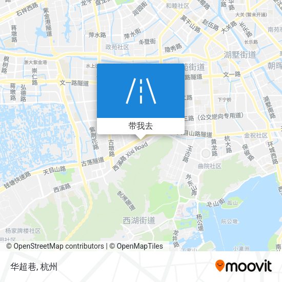 华超巷地图