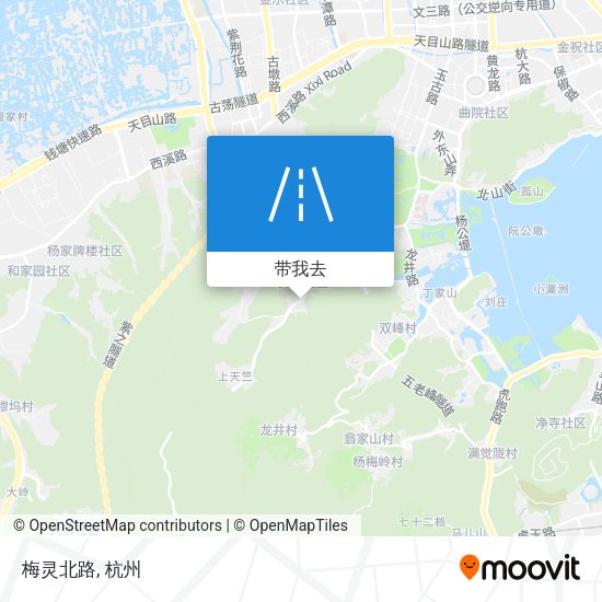 梅灵北路地图