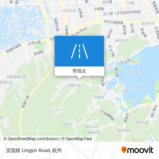 灵隐路 Lingyin Road地图