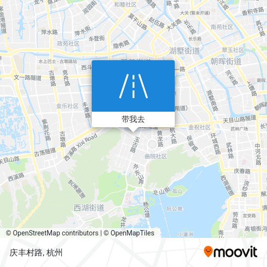 庆丰村路地图