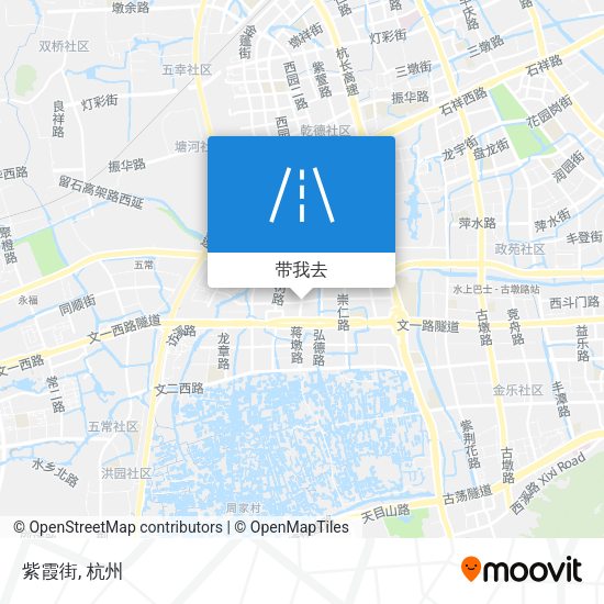 紫霞街地图