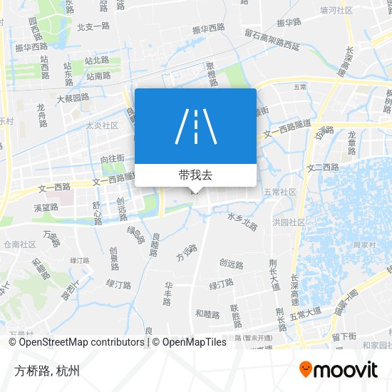 方桥路地图