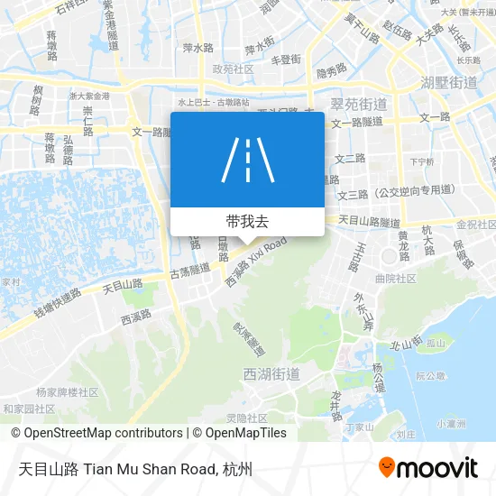 天目山路 Tian Mu Shan Road地图