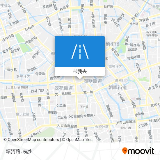 塘河路地图