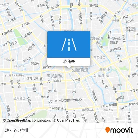 塘河路地图