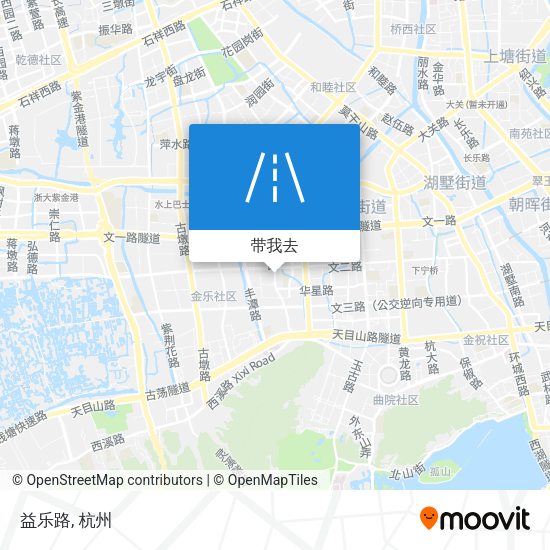 益乐路地图