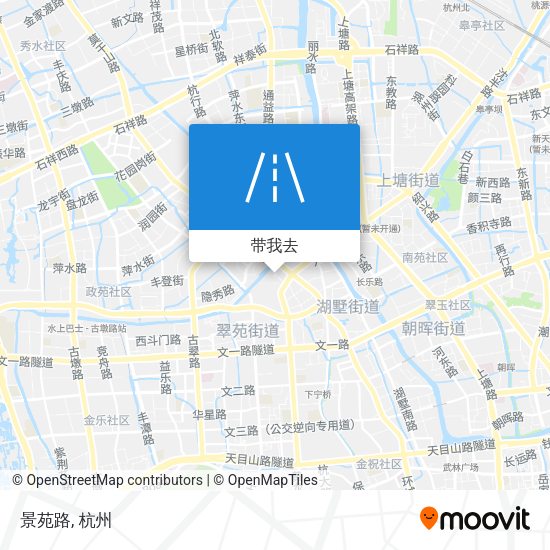景苑路地图