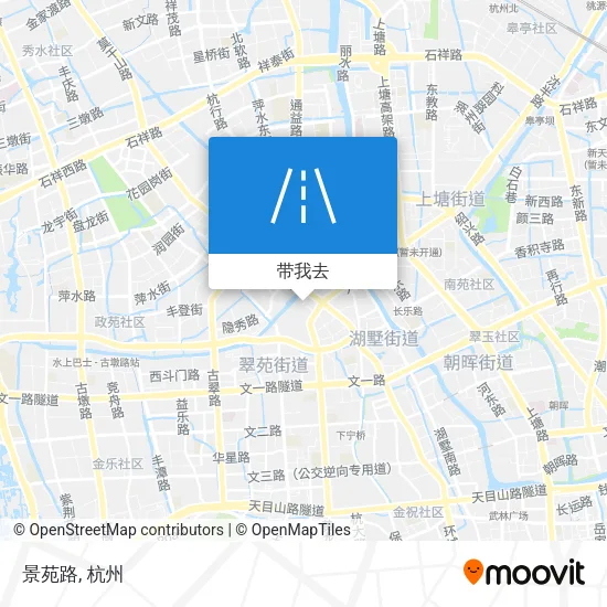 景苑路地图