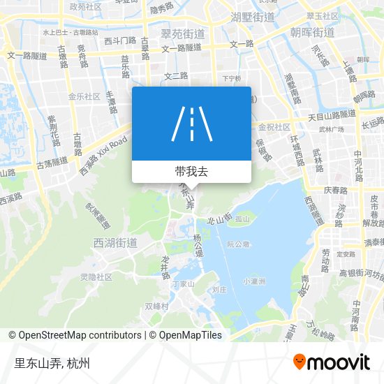 里东山弄地图