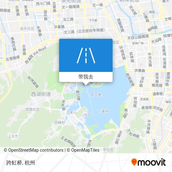 跨虹桥地图