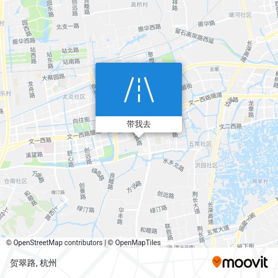 贺翠路地图