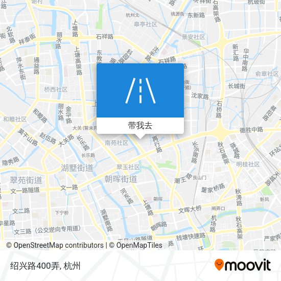 绍兴路400弄地图