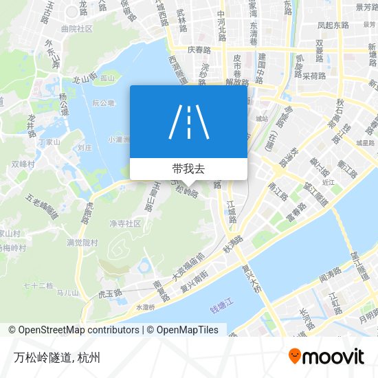 万松岭隧道地图