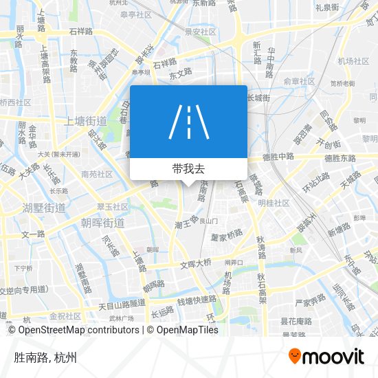 胜南路地图